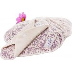 Gaia Pads látkové slipové vložky BIO bavlněný samet fialové 5 ks bezobal – Hledejceny.cz