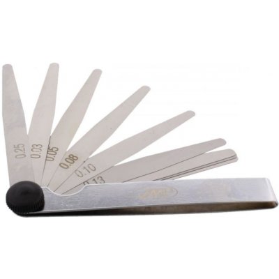 JMP Ventilové - spárové měrky, 0.03 - 0.25 mm, 9 listů | Zboží Auto