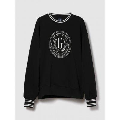 GAP Oversize mikina VintageSoft černá – Zboží Dáma