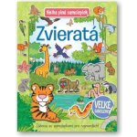 Kniha plná samolepiek Zvieratá – Zbozi.Blesk.cz