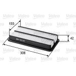 Vzduchový filtr VALEO 585128 – Hledejceny.cz