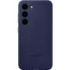 Pouzdro a kryt na mobilní telefon Samsung Samsung Galaxy S23+ Silikonový zadní kryt Navy EF-PS916TNEGWW