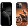 Pouzdro a kryt na mobilní telefon Apple mmCase Gelové iPhone 13 Pro Max 6.7 - kostra na motorce