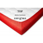 Dadka Froté prostěradlo červené 90x180x20 – Hledejceny.cz