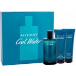 Davidoff Cool Water EDT 125 ml + balzám po holení 75 ml + sprchový gel 75 ml dárková sada – Hledejceny.cz