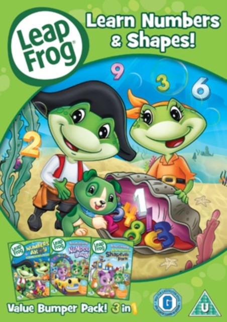 Elevation Leapfrog Numbers: Learn Numbers and Shapes! DVD