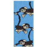 Novia dětské froté punčocháče opice modrá – Sleviste.cz