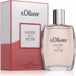 s.Oliver Here And Now toaletní voda dámská 50 ml – Hledejceny.cz