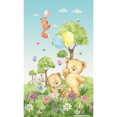 Textilní závěs BEAR FCS L 7183 - 140 x 245 cm – Hledejceny.cz