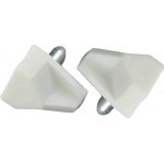 ZTS Policová podpěrka-plast+kov (pr.5x16mm),(Zn), bílý plast F0501.01W1P – Hledejceny.cz