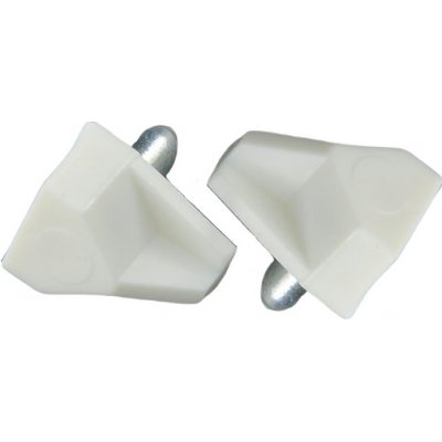 ZTS Policová podpěrka-plast+kov (pr.5x16mm),(Zn), bílý plast F0501.01W1P – Hledejceny.cz