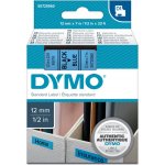 Dymo 45016 černý tisk/modrý podklad, 7m, 12mm – Sleviste.cz