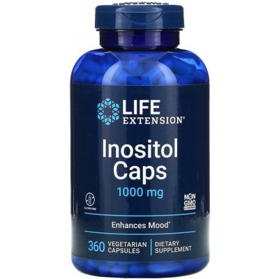 Life Extension Inositol Caps 360 vegetariánská kapsle 1000 mg – Hledejceny.cz