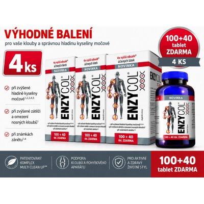 ENZYCOL DNA 4x 100+40 kapslí – Hledejceny.cz