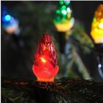 Exihand Svítidla Vánoční vnitřní klasická souprava 162116 ŠIŠKA limba barevná 12 žárovek 12V 0,1A – Sleviste.cz