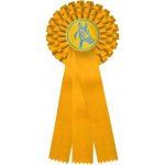 Kokarda třířadá K3 žlutá – Zboží Dáma