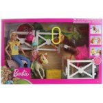 Barbie Jezdecká sada s koněm a poníkem – Zbozi.Blesk.cz