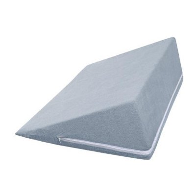 Bellatex klínový podhlavník Froté modrošedý 80 x 50 x 20 cm – Zboží Dáma