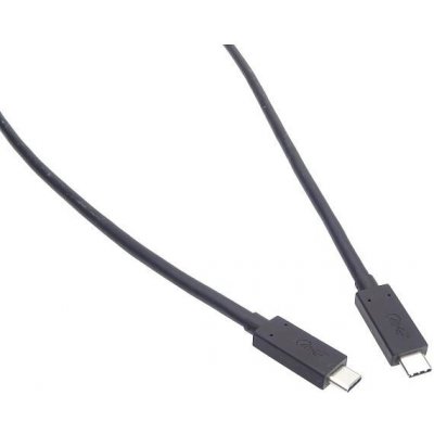 Premiumcord ku4cx08bk USB 4.0 , USB-C na USB-C, 40Gbps, 0.8m, černý