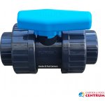 Bazénový PVC kulový ventil Plimex 50 mm lepení / lepení – Zboží Mobilmania