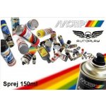 Barva ve spreji, Autolak Škoda, 150ml, 8180, LF3E, F3E, H9H9, červená rally, rallyrot – Sleviste.cz