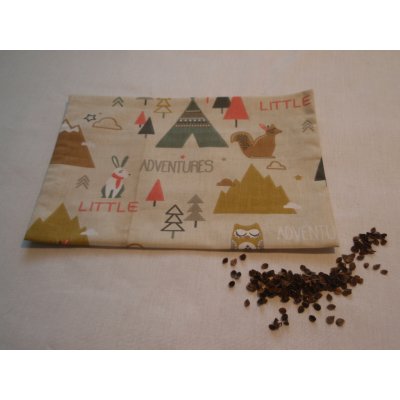 Pro útulný domov Nahřívací polštářek Indiánská zvířátka s pohankovými slupkami – Zboží Dáma