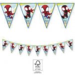 Procos EKO Vlaječková girlanda Spidey Marvel 9 vlajek – Zboží Dáma
