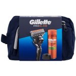 Gillette Cestovní sada ProGlide holicí strojek + Fusion gel na holení 200 ml + stojan – Sleviste.cz