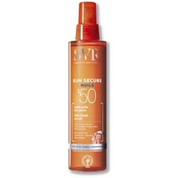 SVR Sun Secure Huile SPF50+ hedvábný biologicky odbouratelný ochranný olej na tělo a vlasy 200 ml