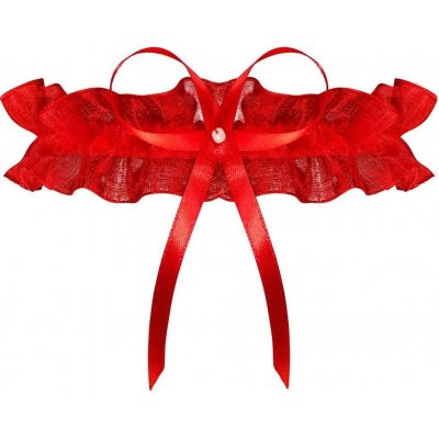 Julimex Podvazek Odessa - plus size Červená Uni – Zboží Dáma