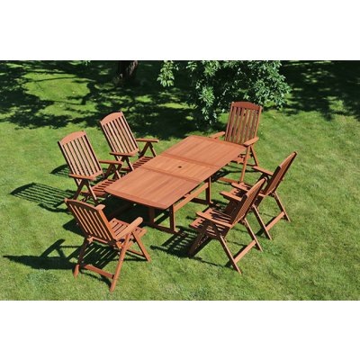 Home & Garden zahradní nábytek Meranti set 150 + 50 cm