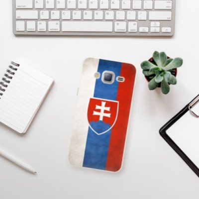 Pouzdro iSaprio Slovakia Flag - Samsung Galaxy J3 2016 – Zboží Mobilmania