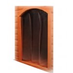 Trixie plastová dvířka k boudě Natura M s rovnou střechou, 22 x 35 cm – Sleviste.cz