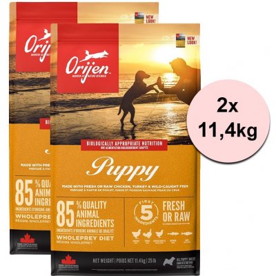 Orijen Puppy 2 x 11,4 kg