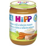 HiPP Bio Mrkev s rýží a telecím masem 190 g – Zboží Mobilmania