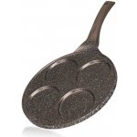 Banquet na 4 lívance s nepřilnavým povrchem Granite Dark Brown 26 cm – Zbozi.Blesk.cz