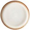 Talíř BITZ Kameninový servírovací talířek 17 cm Cream/Cream