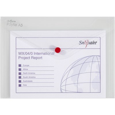 Snopake kapsa s drukem Polyfile A5 čirá – Hledejceny.cz