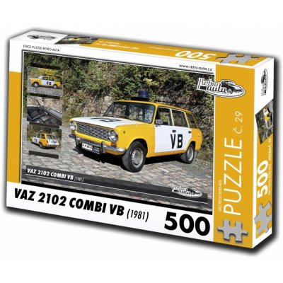 Retro-Auta VAZ 2102 combi VB 1981 500 dílků – Zboží Dáma