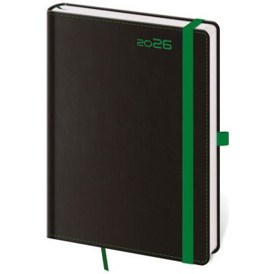 Helma B6 Týdenní 2026 Black Green – Zboží Živě