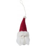 Klippan Švédsko Plstěná dekorace Santa 12 cm – Hledejceny.cz