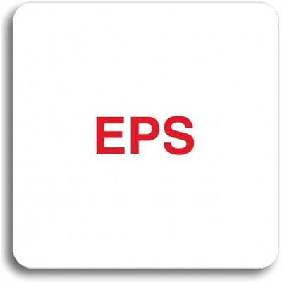 Accept Piktogram "EPS" (80 × 80 mm) (bílá tabulka - barevný tisk bez rámečku) – Hledejceny.cz