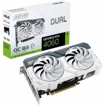 Asus Dual GeForce RTX 4060 OC White Edition 8GB GDDR6 90YV0JC2-M0NA00