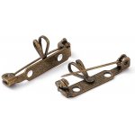 Špendlík na brož s očkem Barva: Platinová – Hledejceny.cz