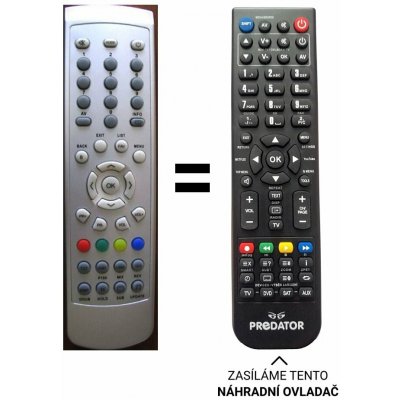 Dálkový ovladač Predátor Sencor STV 2112DVBT STV2112DVBT – Hledejceny.cz