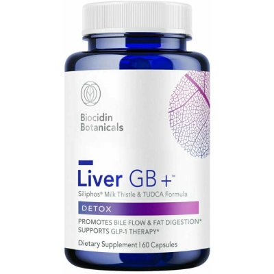 Biocidin Liver GB+ podpora jater a žlučníku 60 kapslí – Hledejceny.cz