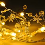 Solight LED řetěz s ozdobnými přívěšky 20LED 60x mini dekorace 2m 2x AA – Hledejceny.cz