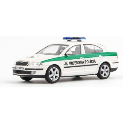 Abrex škoda OCTAVIA II SEDAN 2004 Vojenská Polícia SK 1:43 – Zboží Mobilmania