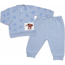 Koala Baby Little Star Tepláková souprava 2D bavlna modrá