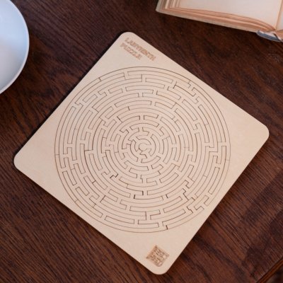 EscapeWelt Dřevěné puzzle Labyrint – Zboží Mobilmania